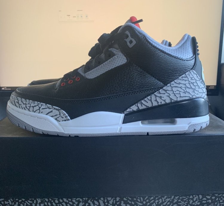 Jordan 3 Black Cement 2018