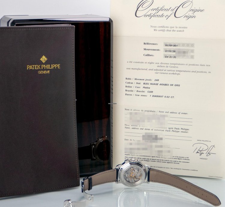 Patek Philippe Chronograph Oversize Chronograph 5070p-001