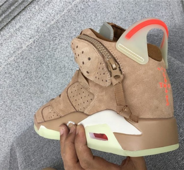 Air Jordan 6 Retro Travis Scott British Khaki