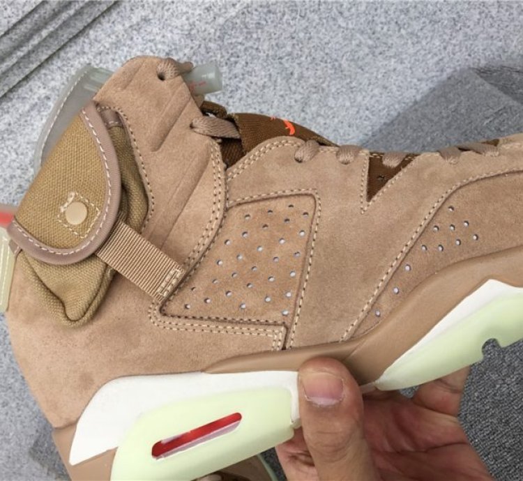 Air Jordan 6 Retro Travis Scott British Khaki