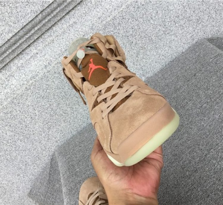 Air Jordan 6 Retro Travis Scott British Khaki