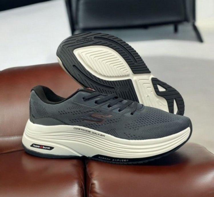 Skecher S Max Road Hyper Burst Dark Grey Sneakers