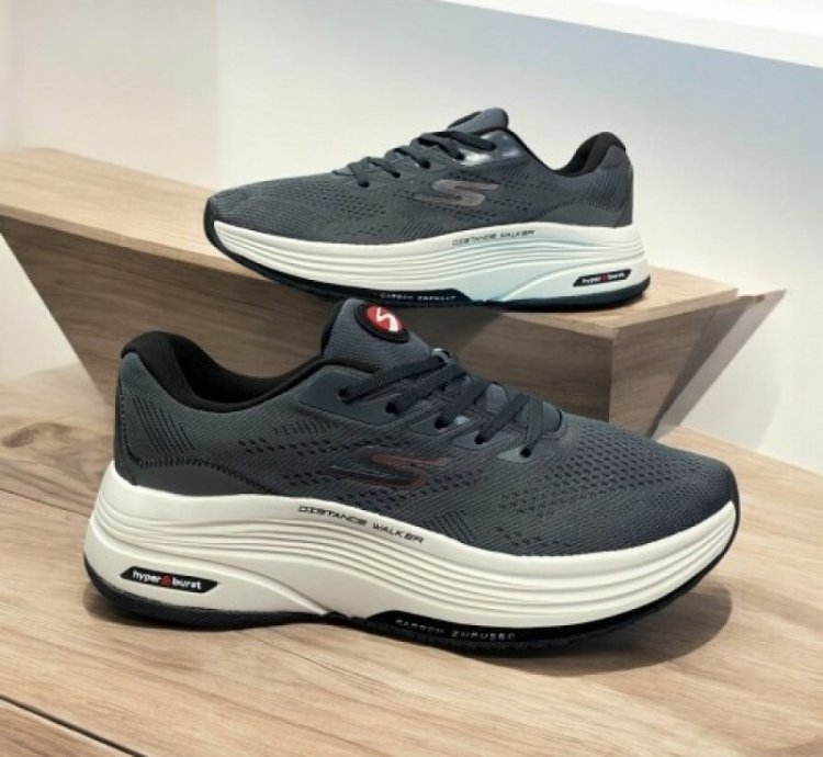 Skecher S Max Road Hyper Burst Dark Grey Sneakers