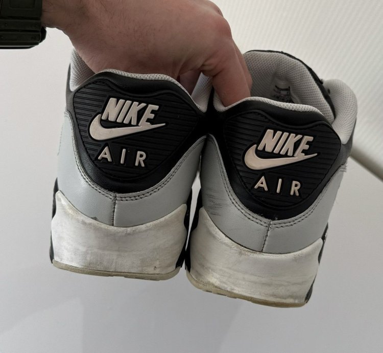Vintage Nike Air Max 90 Y2k Premium Rare Rare Drill Sneakers