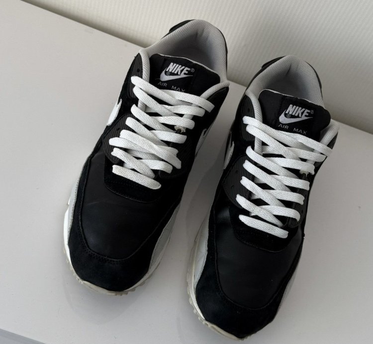 Vintage Nike Air Max 90 Y2k Premium Rare Rare Drill Sneakers