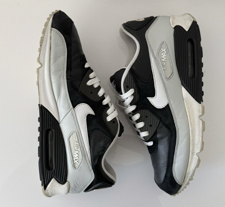 Vintage Nike Air Max 90 Y2k Premium Rare Rare Drill Sneakers
