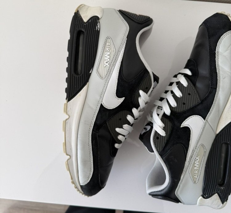 Vintage Nike Air Max 90 Y2k Premium Rare Rare Drill Sneakers