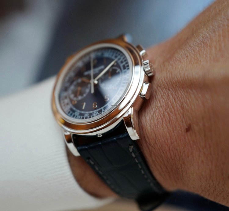 Patek Philippe Chronograph Platinum Chronograph Watch Ref 5070p