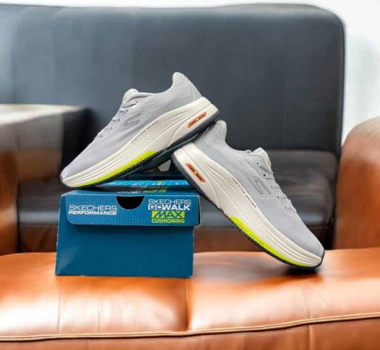 Skecher S Max Road Hyper Burst Grey Sneakers