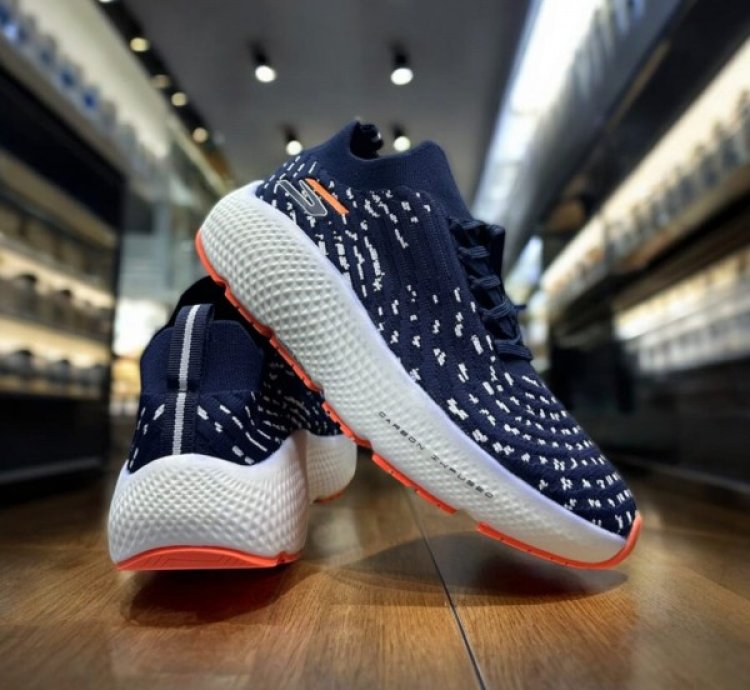 Skecher S Max Road Hyper Burst Navy Sneakers