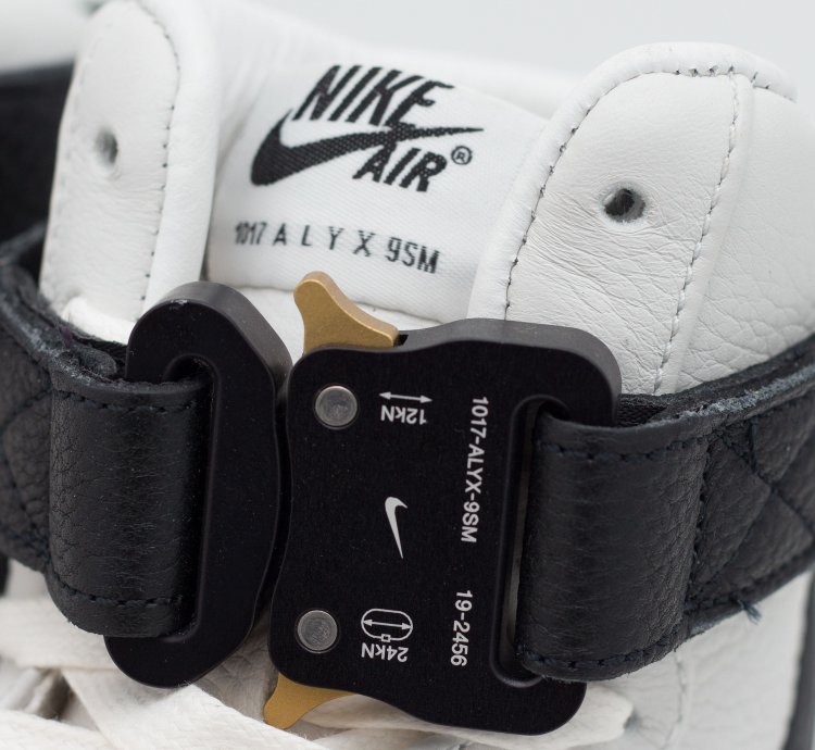 Air Force 1 High 1017 Alyx 9sm Black White 2020 Cq4018-101
