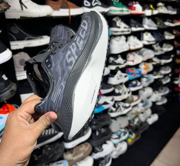 Skechers Go Run Speed Beast Black Sneakers