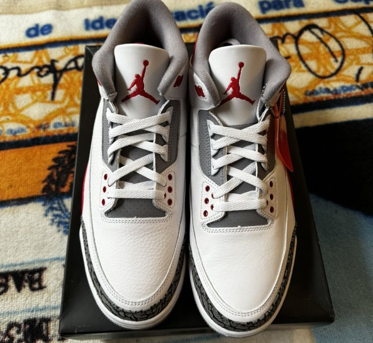 Jordan 3 Fire Red Retro 2022