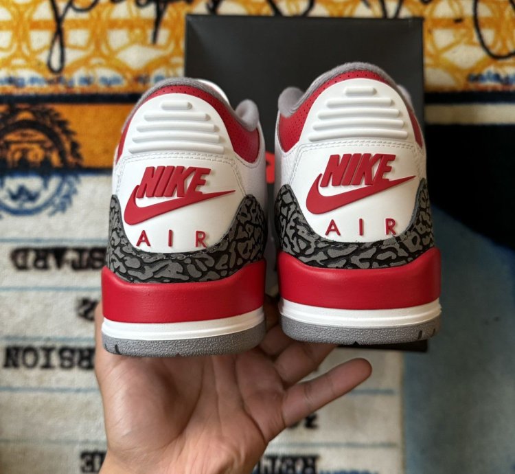 Jordan 3 Fire Red Retro 2022