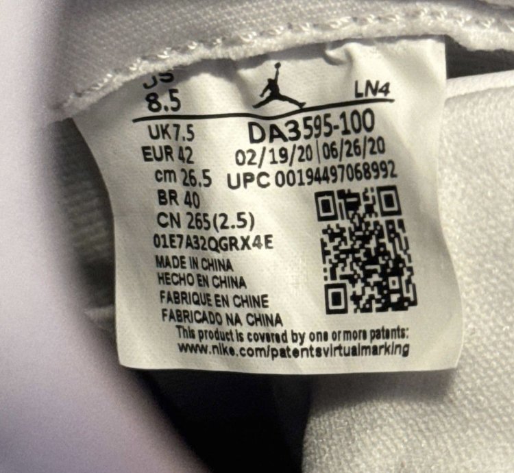 Jordan 3 Fragment