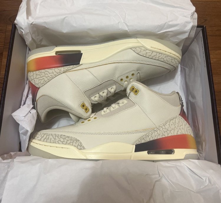 Jordan 3 Medellin Sunset
