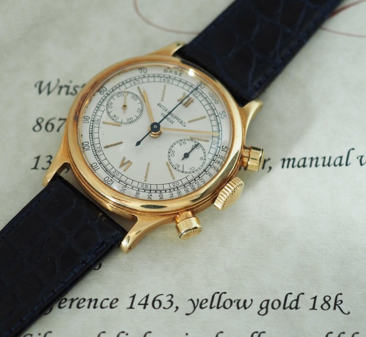 Patek Philippe Chronograph Ref 1463 Tasti Tondi - Extract From The Archives - 1947