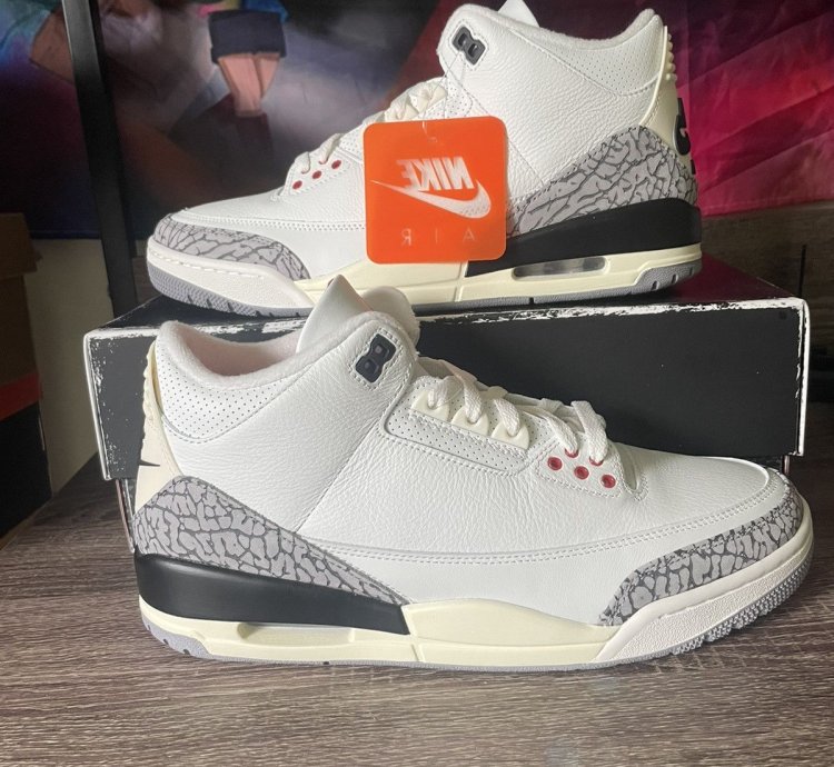 Jordan 3 Reimagined White Cement