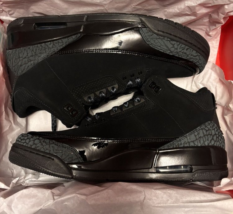 Jordan 3 Retro Black Cat 2025