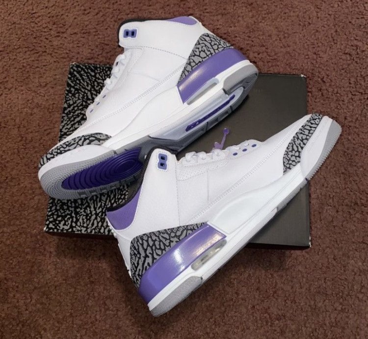 Jordan 3 Retro Dark Iris