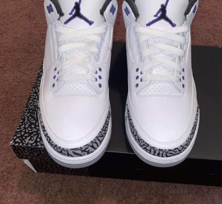 Jordan 3 Retro Dark Iris