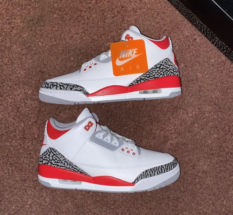 Jordan 3 Retro Fire Red