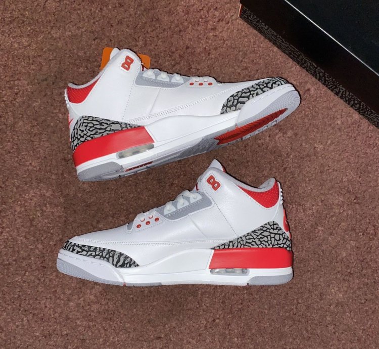 Jordan 3 Retro Fire Red