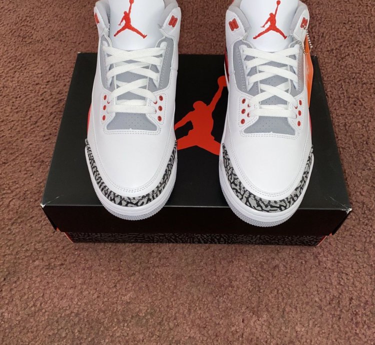 Jordan 3 Retro Fire Red