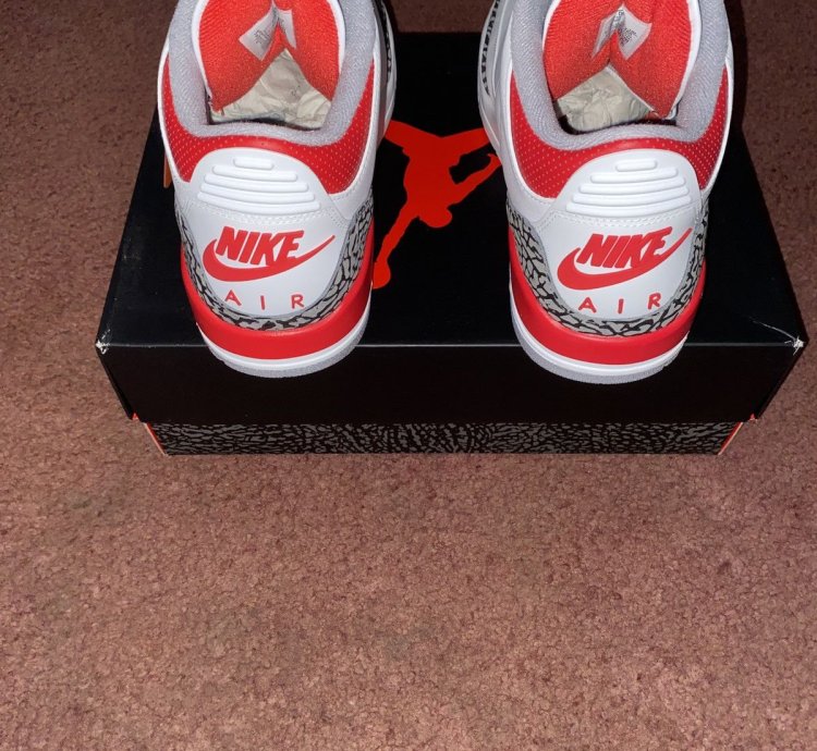 Jordan 3 Retro Fire Red