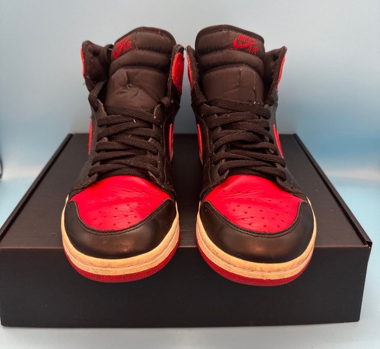 Air Jordan 1 Retro 2001 Bred M8 W9 5