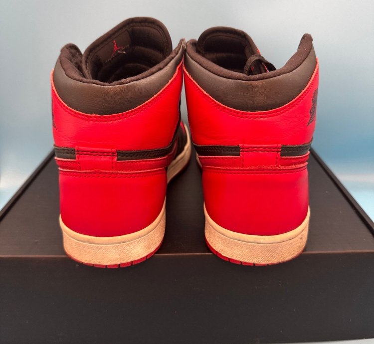Air Jordan 1 Retro 2001 Bred M8 W9 5
