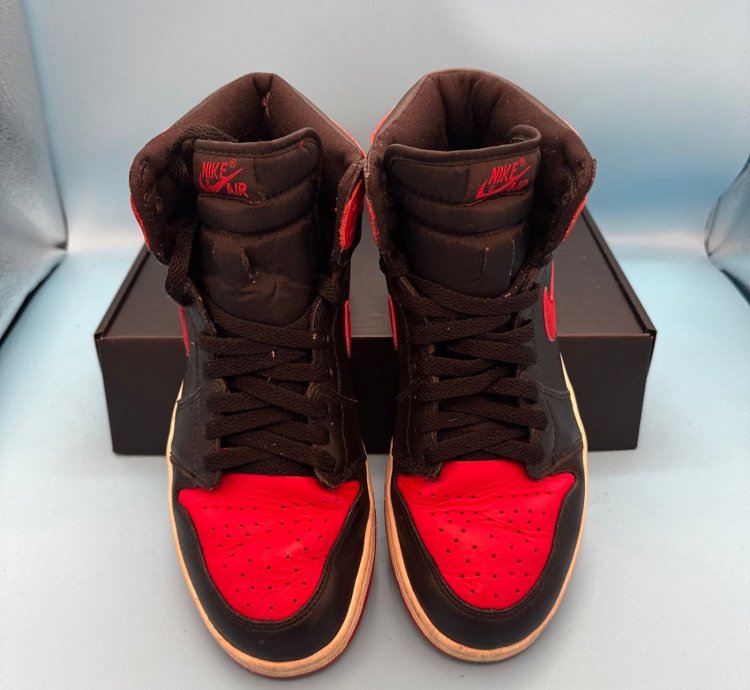 Air Jordan 1 Retro 2001 Bred M8 W9 5