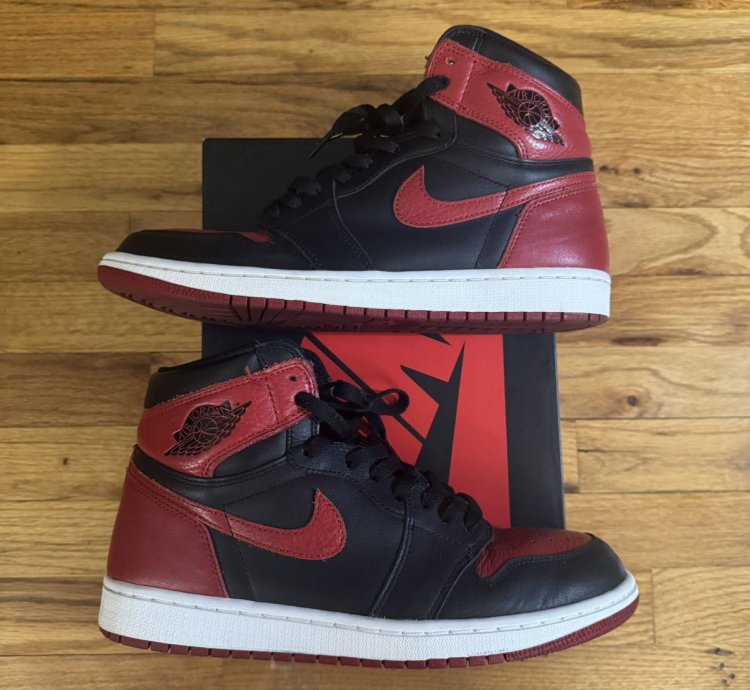 Air Jordan 1 Retro High Og Banned Bred 2016