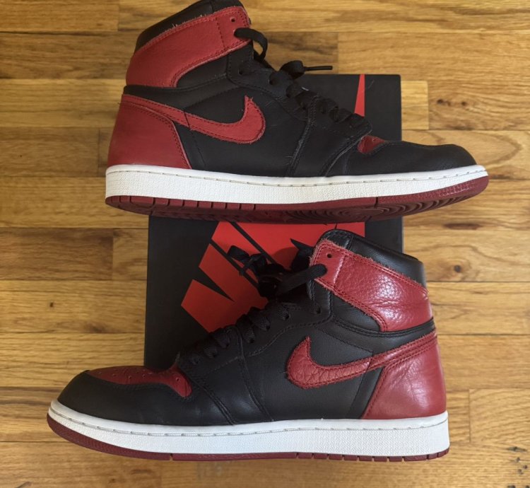 Air Jordan 1 Retro High Og Banned Bred 2016