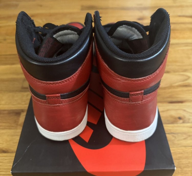 Air Jordan 1 Retro High Og Banned Bred 2016