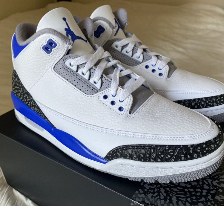 Jordan 3 Retro Racer Blue