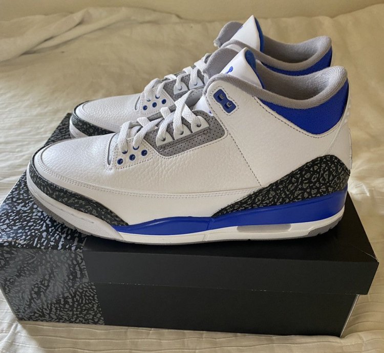 Jordan 3 Retro Racer Blue