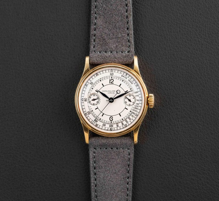 Patek Philippe Chronograph Vintage Sector Single-button 130j Chronograph