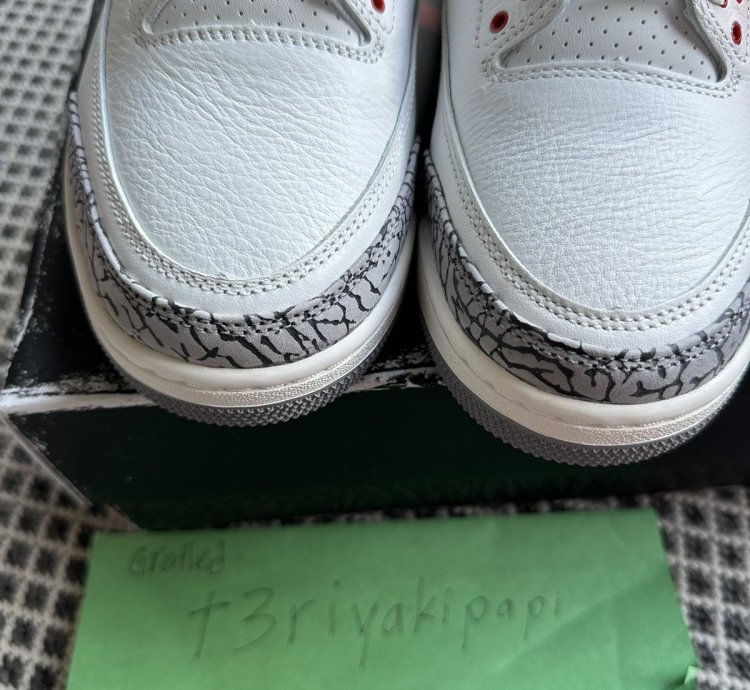 Jordan 3 Retro Reimagined White Cement Us9 5
