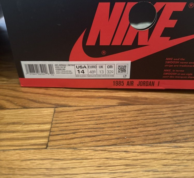 Air Jordan 1 Retro High Og Sp Union La