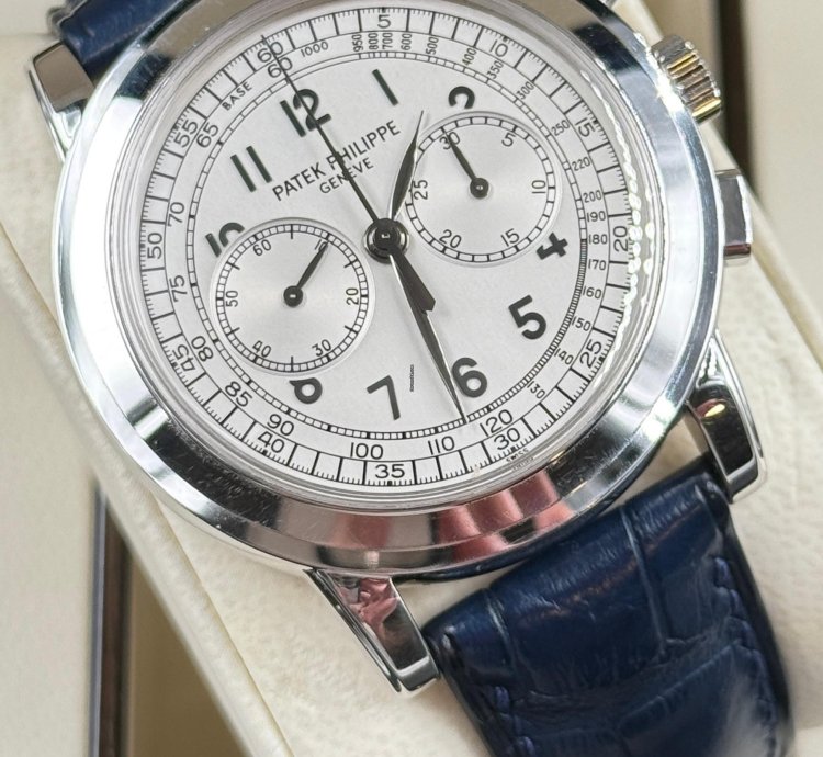 Patek Philippe Chronograph White Gold 42mm 5070g-001 2023 Service