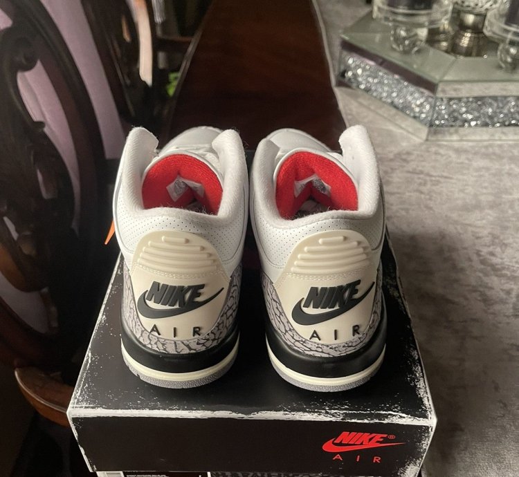 Jordan 3 White Cement