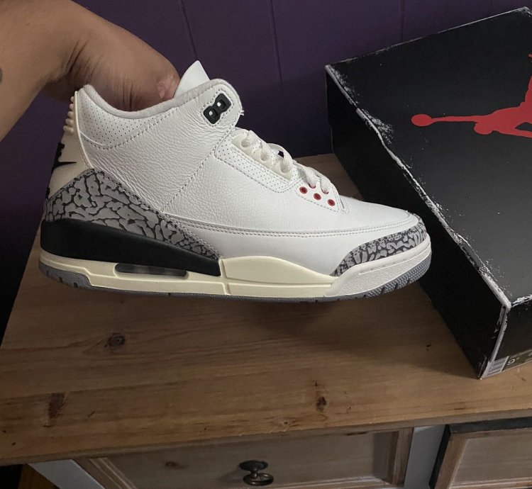 Jordan 3 White Cement Reimagined