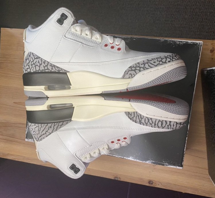 Jordan 3 White Cement Reimagined
