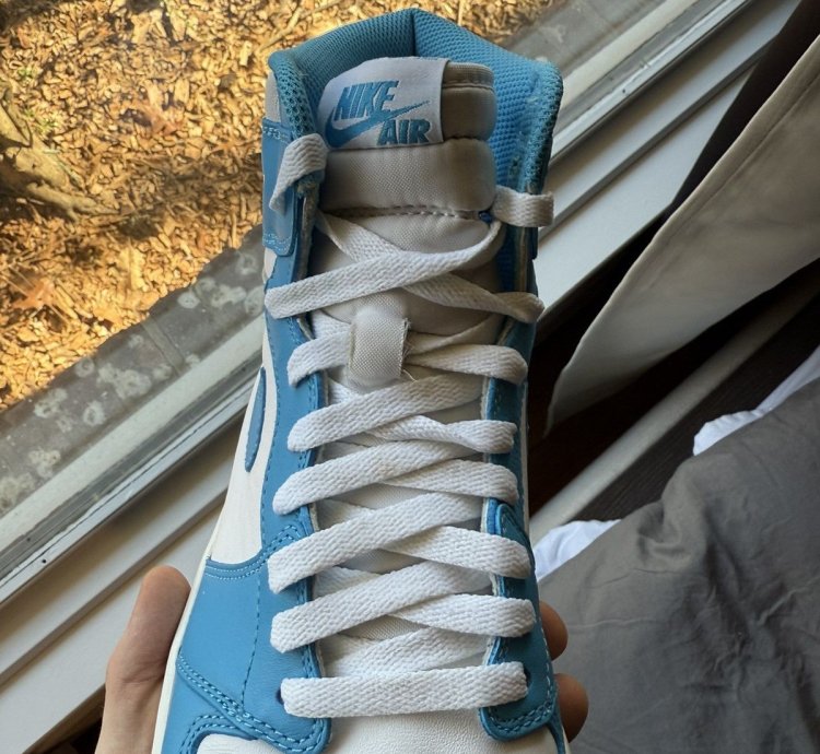 Air Jordan 1 Unc Powder Blue 2015 Size 10 5