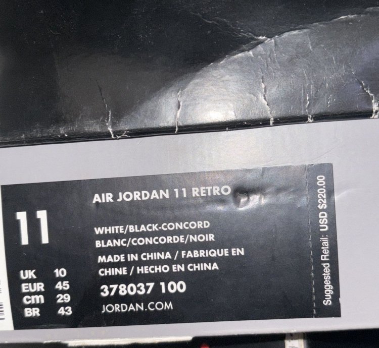 Air Jordan 11 Concords 2018