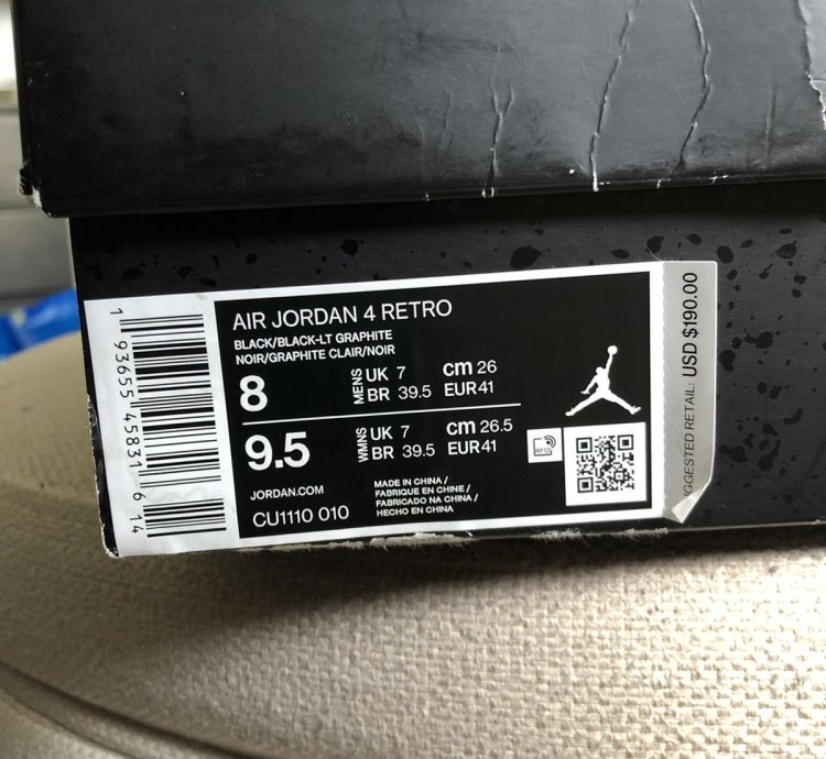 Jordan 4 Black Cat