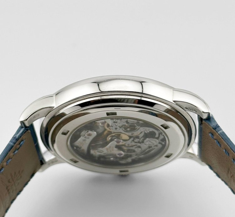 Patek Philippe Complications 5070g-001 Annual Calendar Chronograph White Gold Silver Dial 2003