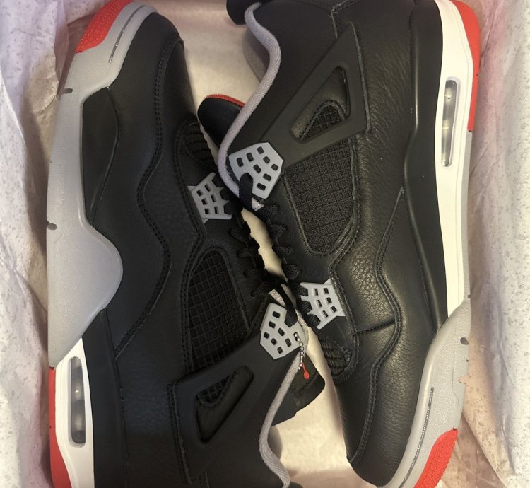 Jordan 4 Bred Reimagined