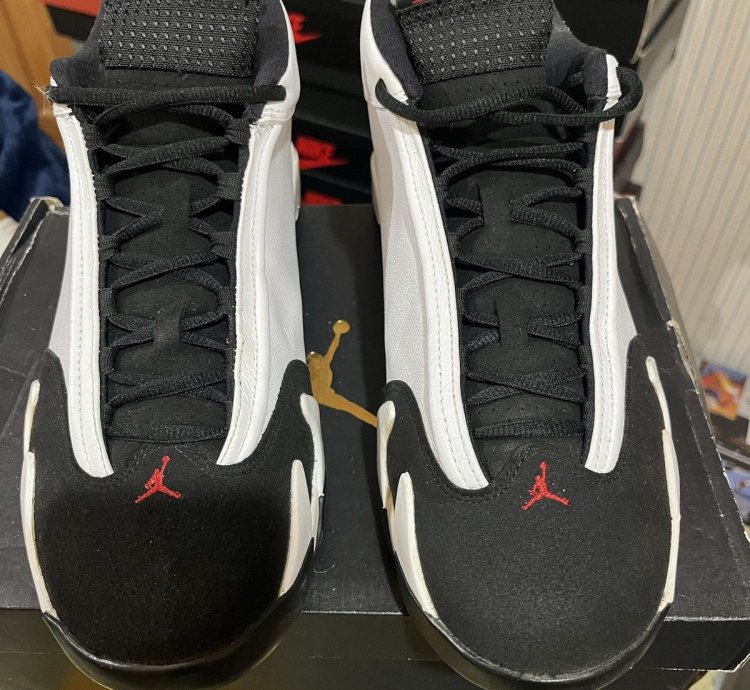 Air Jordan 14 Black Toe 2014 Size 12